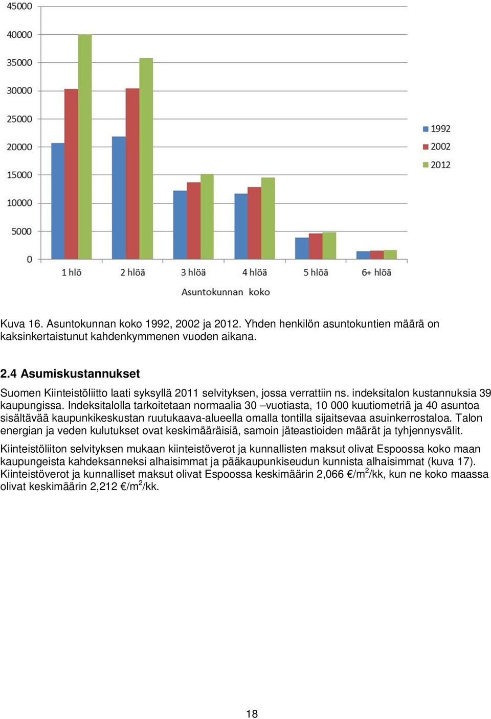 Indeksitalolla tarkoitetaan normaalia 30 vuotiasta, 10 000 kuutiometriä ja 40 asuntoa sisältävää kaupunkikeskustan ruutukaava-alueella omalla tontilla sijaitsevaa asuinkerrostaloa.