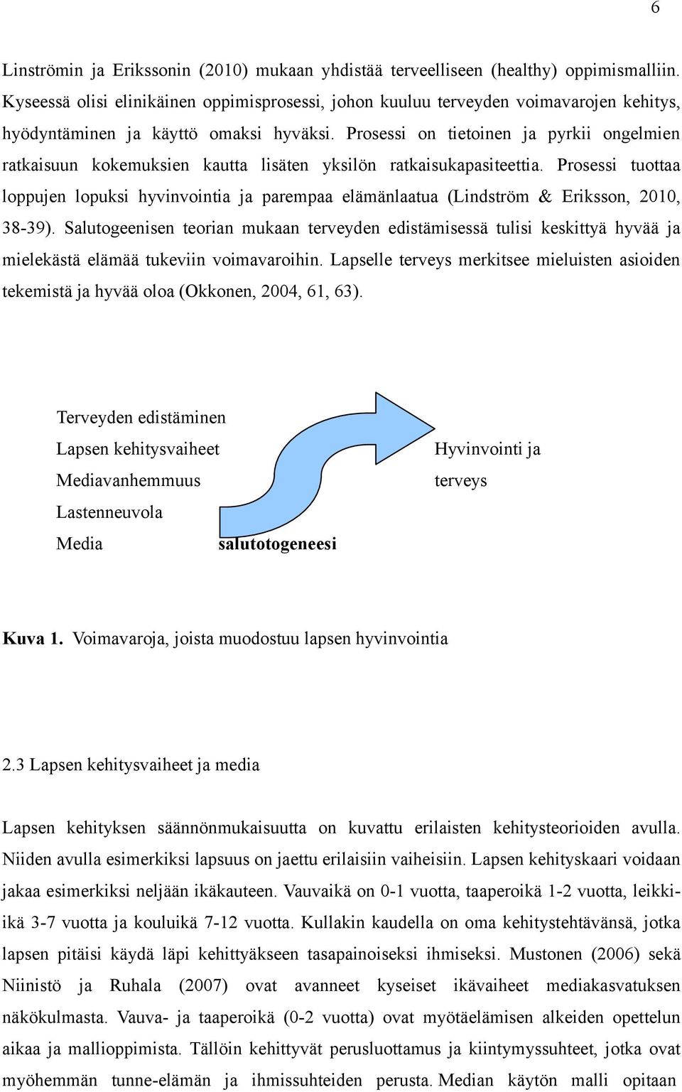 Prosessi on tietoinen ja pyrkii ongelmien ratkaisuun kokemuksien kautta lisäten yksilön ratkaisukapasiteettia.