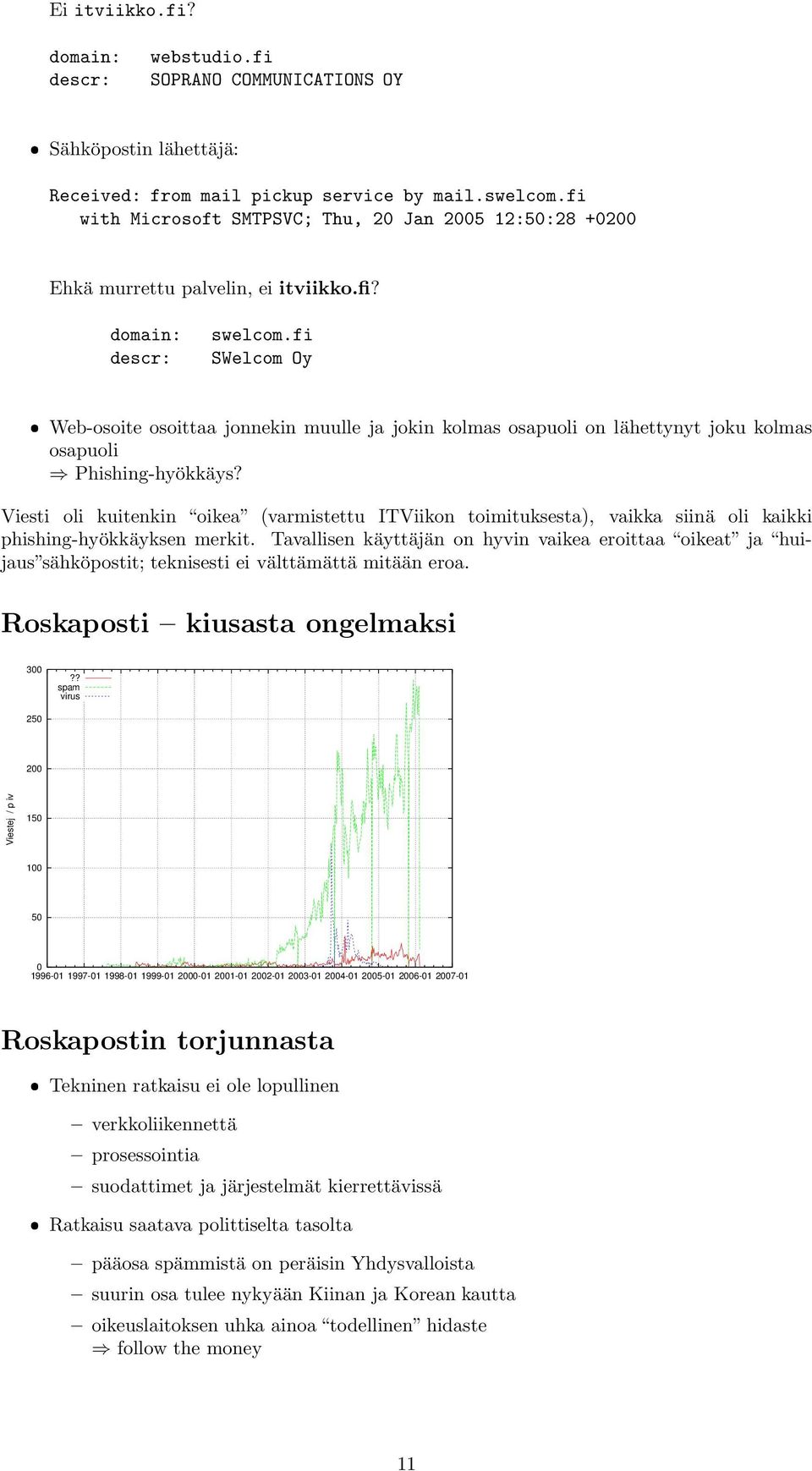 fi SWelcom Oy Web-osoite osoittaa jonnekin muulle ja jokin kolmas osapuoli on lähettynyt joku kolmas osapuoli Phishing-hyökkäys?