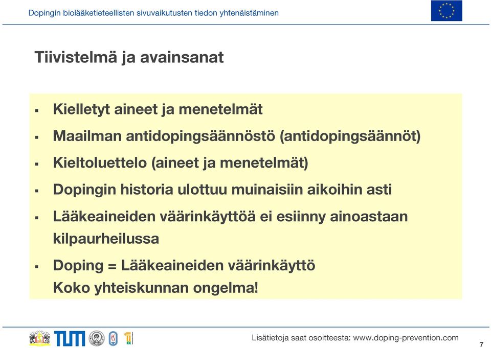 Dopingin historia ulottuu muinaisiin aikoihin asti Lääkeaineiden väärinkäyttöä ei