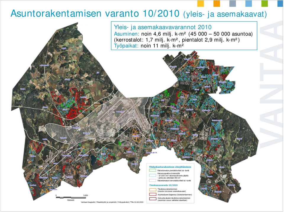 k-m² (45 000 50 000 asuntoa) (kerrostalot: 1,7 milj.