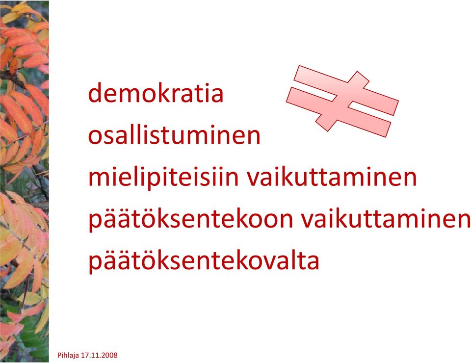 vaikuttaminen