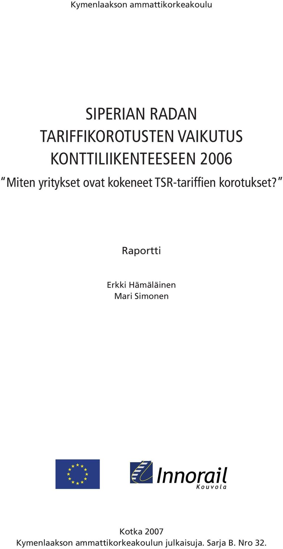 TSR-tariffien korotukset?