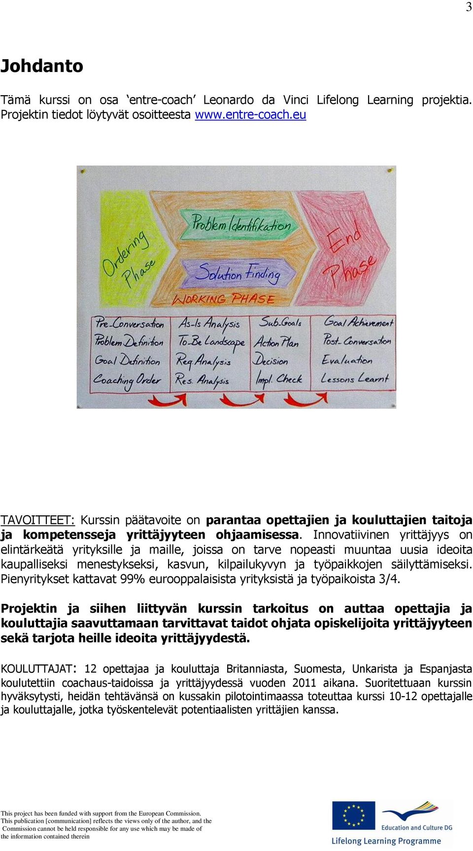 Pienyritykset kattavat 99% eurooppalaisista yrityksistä ja työpaikoista 3/4.