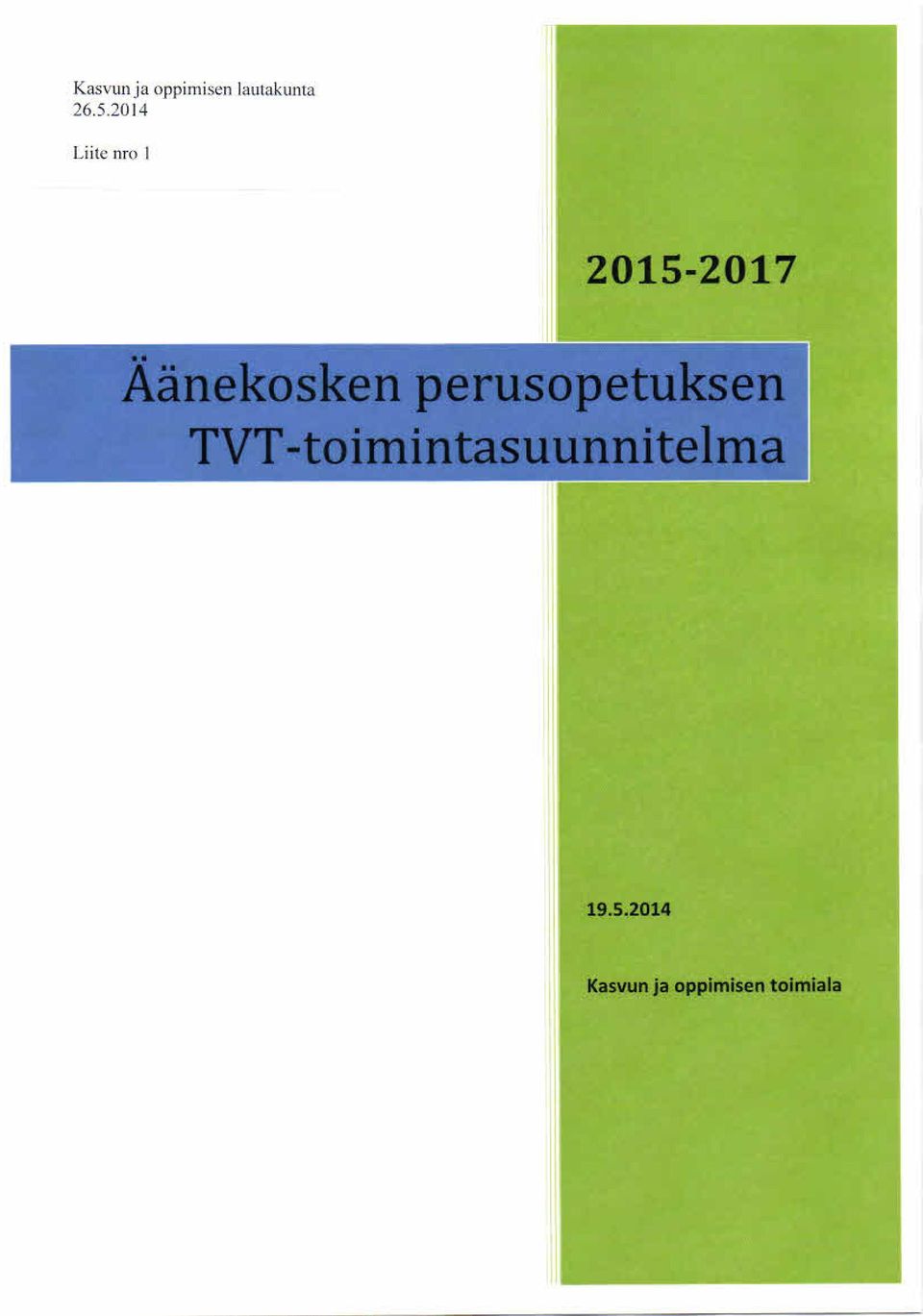 Äänekosken perusopetuksen