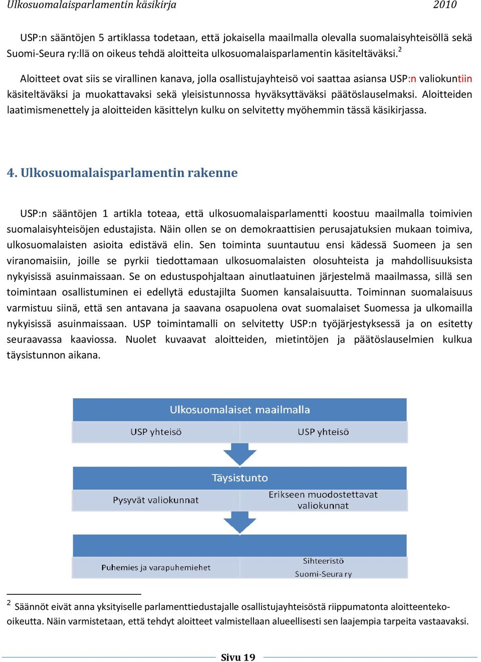 Aloitteiden laatimismenettely ja aloitteiden käsittelyn kulku on selvitetty myöhemmin tässä käsikirjassa. 4.