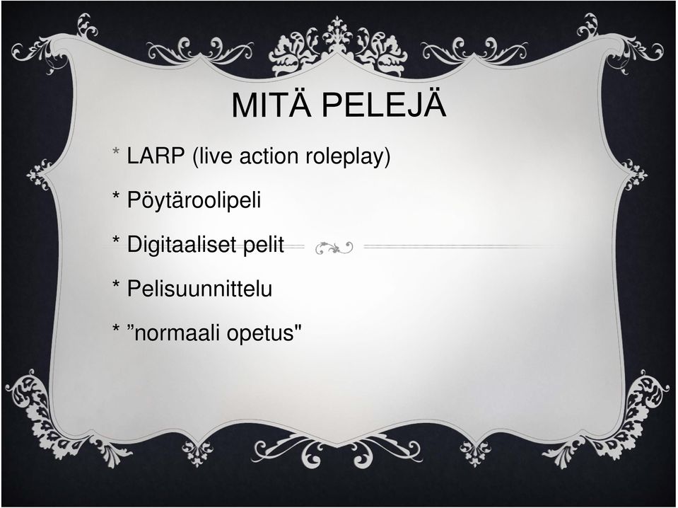 Pöytäroolipeli *