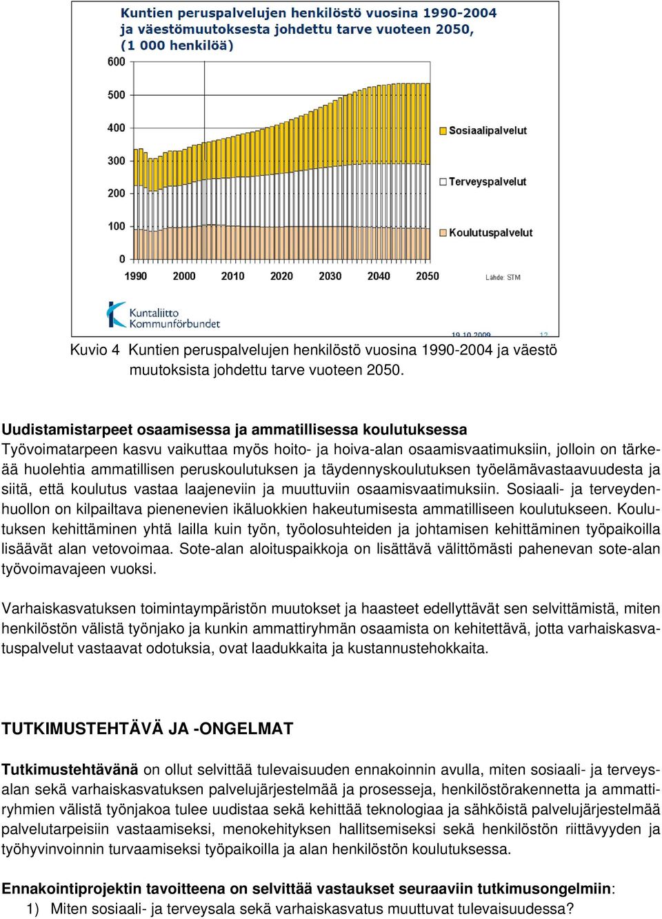 ja täydennyskoulutuksen työelämävastaavuudesta ja siitä, että koulutus vastaa laajeneviin ja muuttuviin osaamisvaatimuksiin.