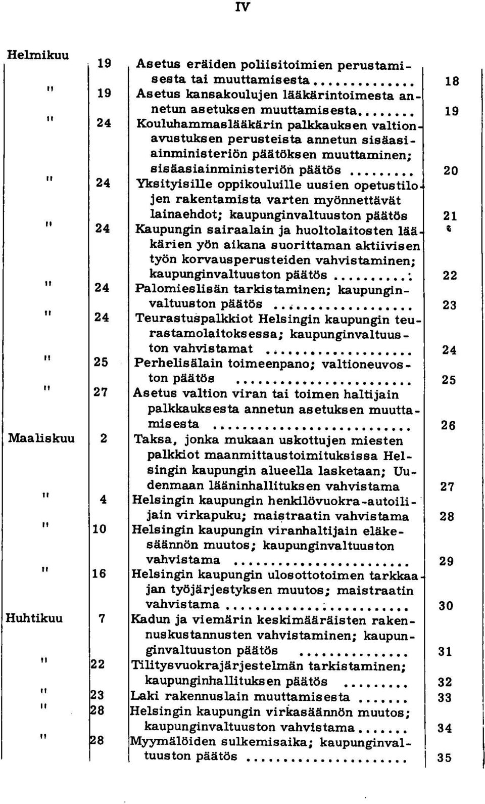 . Kouluhammaslääkärin palkkauksen valtion avustuksen perusteista annetun sisäasiainministeriön päätöksen muuttaminen; sisäasiainministeriön päätös.