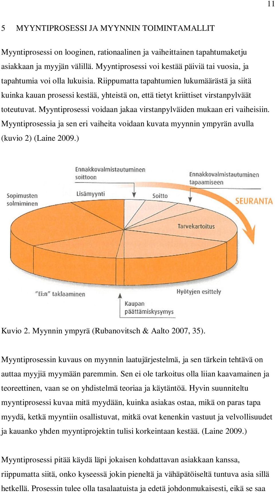 Riippumatta tapahtumien lukumäärästä ja siitä kuinka kauan prosessi kestää, yhteistä on, että tietyt kriittiset virstanpylväät toteutuvat.