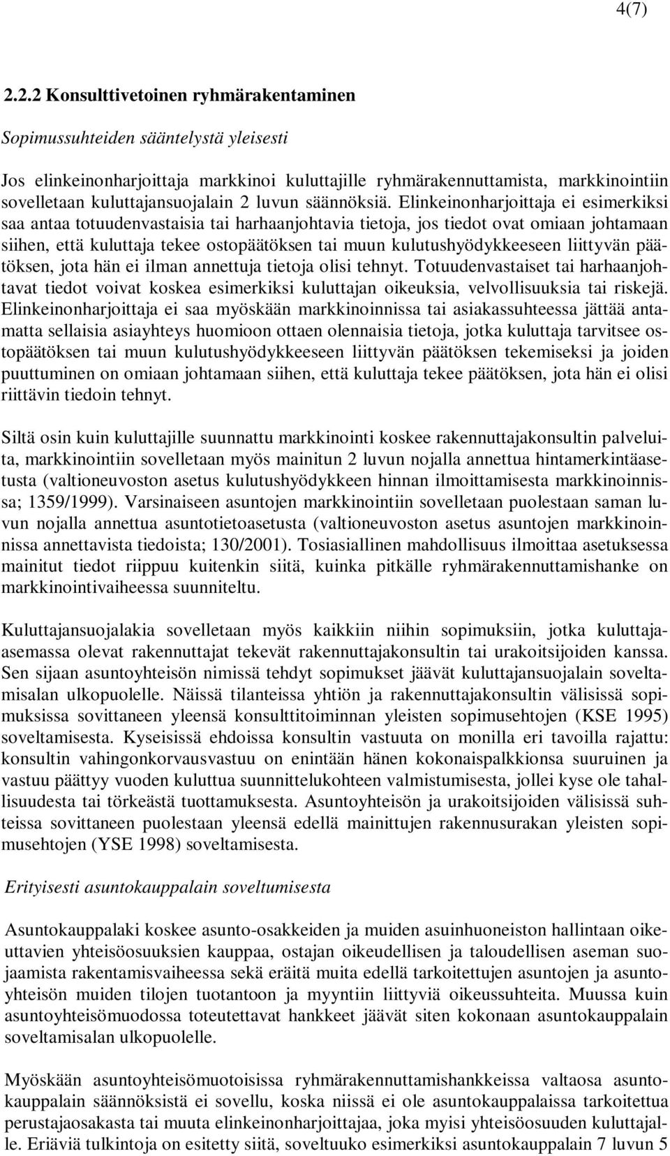 luvun säännöksiä.