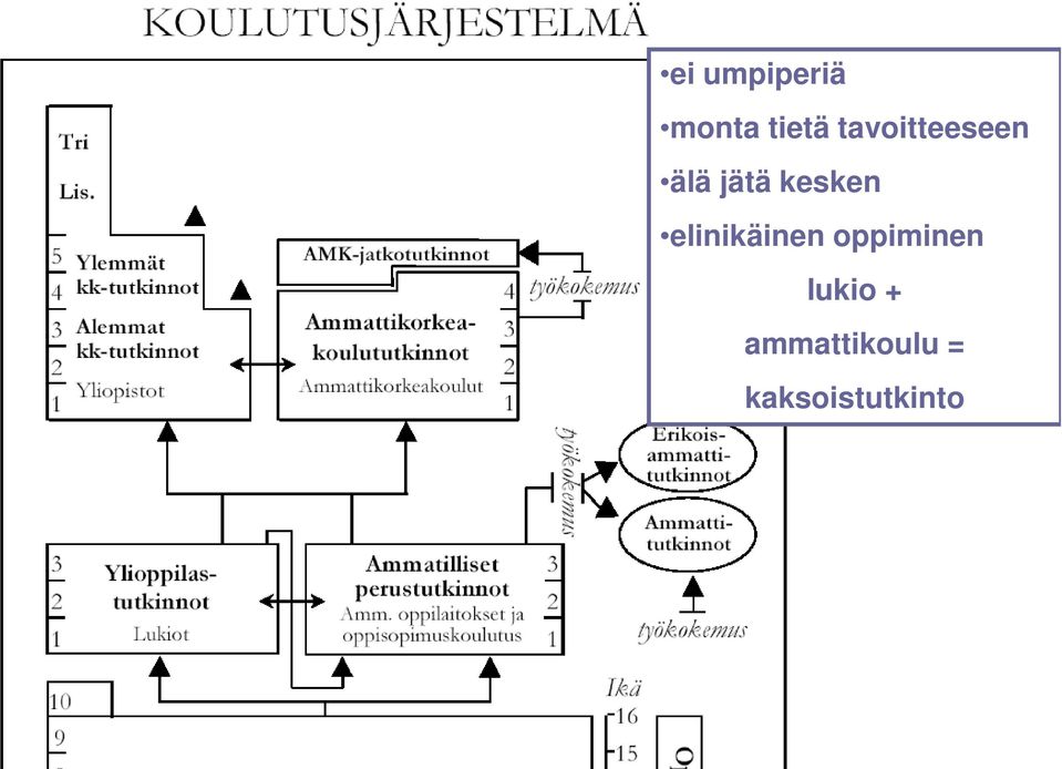 kesken elinikäinen oppiminen