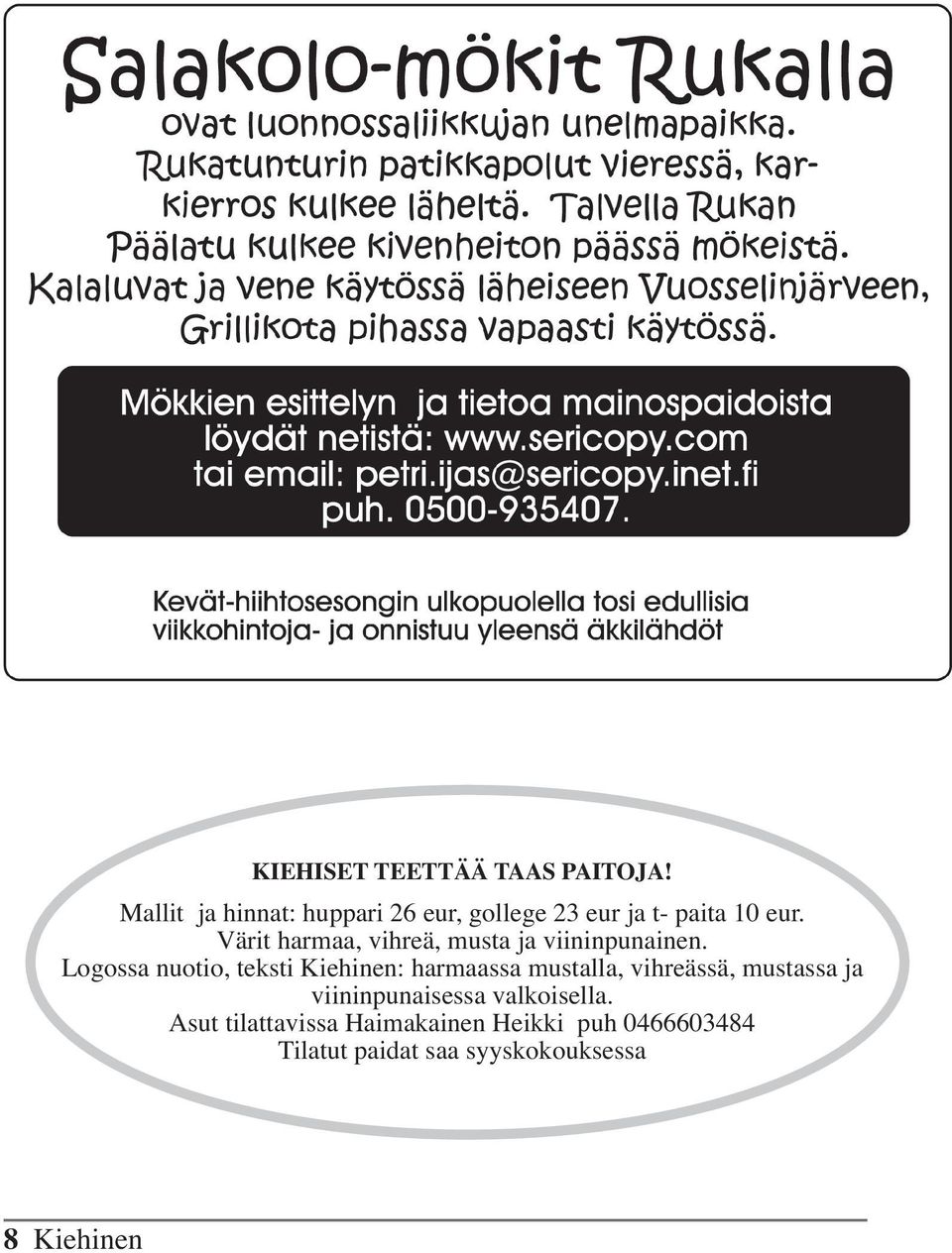 Värit harmaa, vihreä, musta ja viininpunainen.