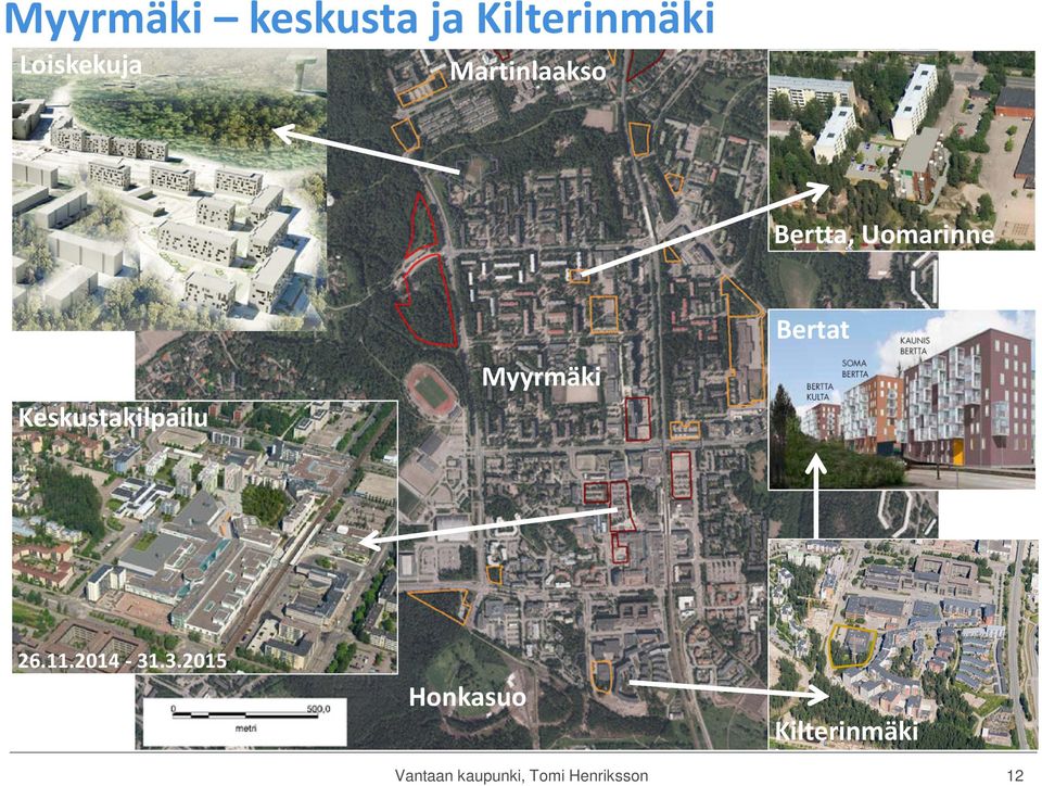 Keskustakilpailu Myyrmäki Bertat 26.11.2014-31.