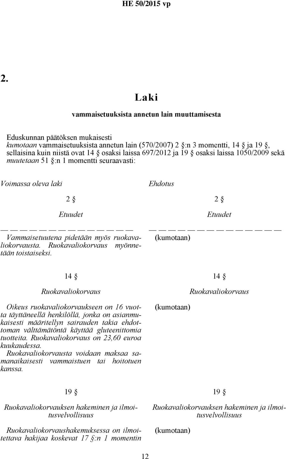 Ruokavaliokorvaus myönnetään toistaiseksi.