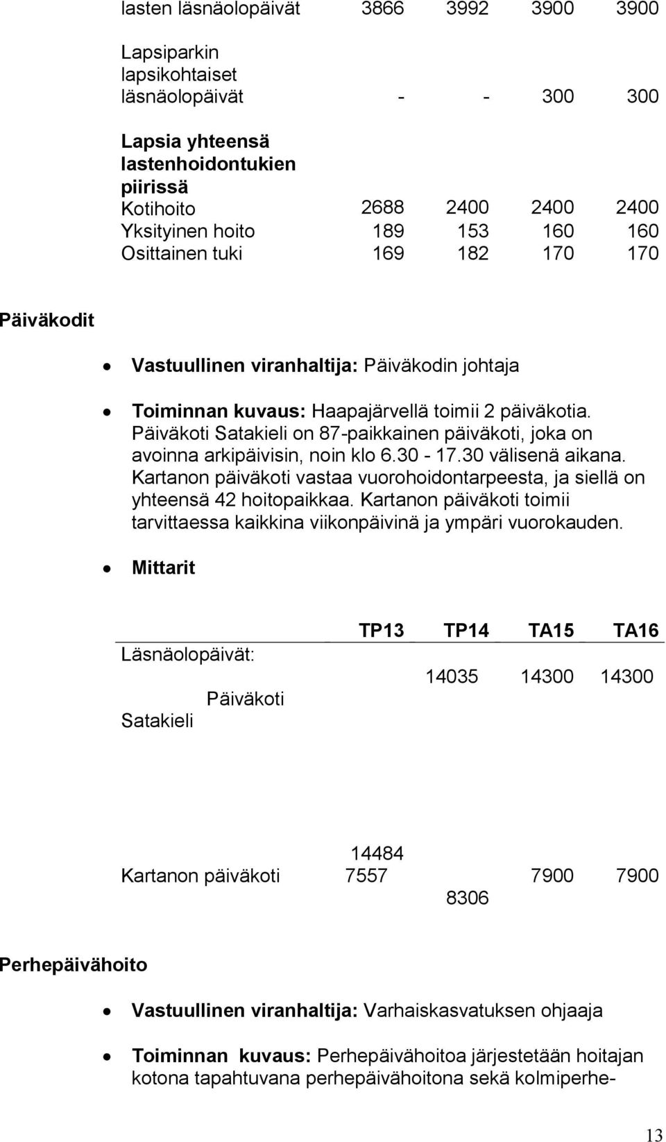 Päiväkoti Satakieli on 87-paikkainen päiväkoti, joka on avoinna arkipäivisin, noin klo 6.30-17.30 välisenä aikana.