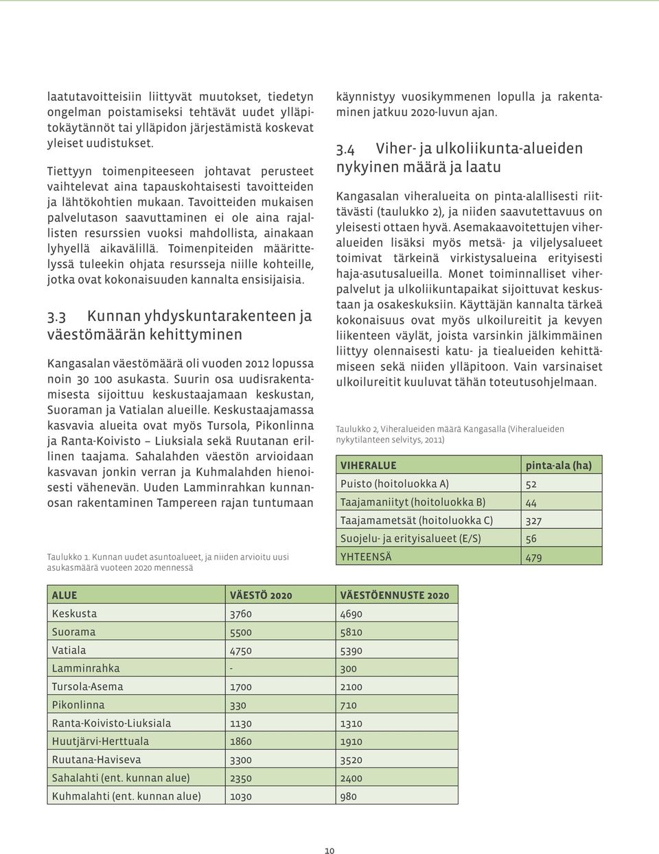 Tavoitteiden mukaisen palvelutason saavuttaminen ei ole aina rajallisten resurssien vuoksi mahdollista, ainakaan lyhyellä aikavälillä.