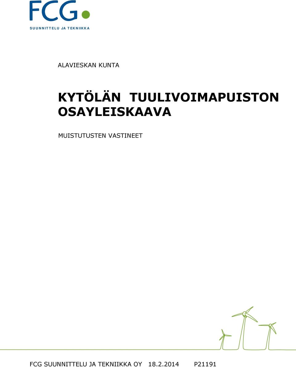 TUULIVOIMAPUISTON OSAYLEISKAAVA