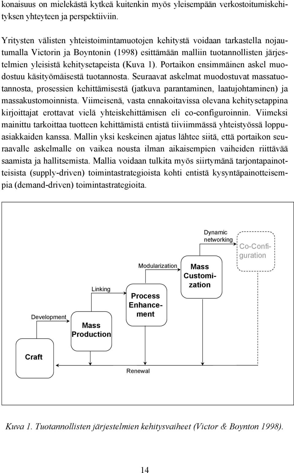 Portaikon ensimmäinen askel muodostuu käsityömäisestä tuotannosta.