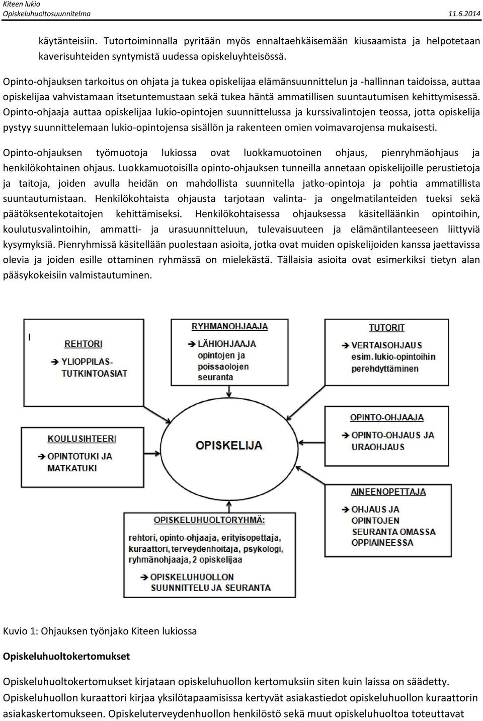 kehittymisessä.