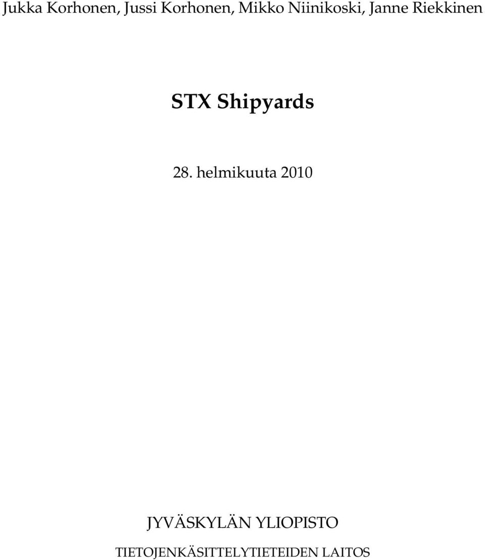 Shipyards 28.