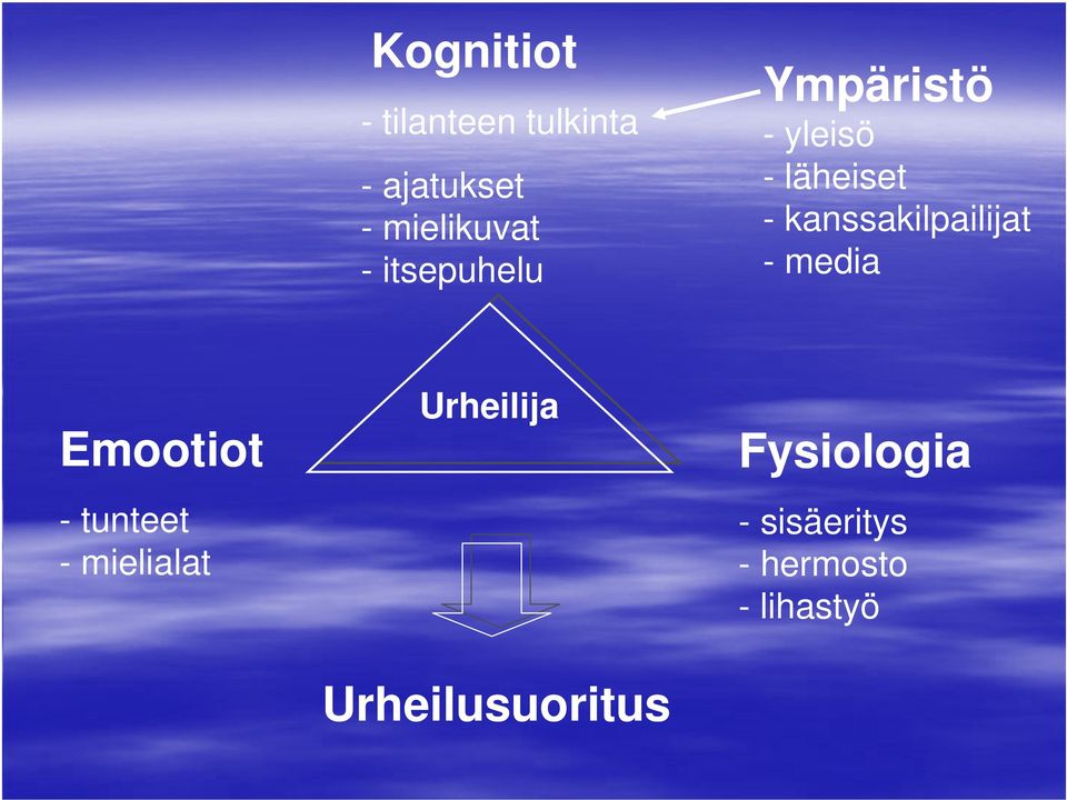 kanssakilpailijat - media Emootiot - tunteet - mielialat