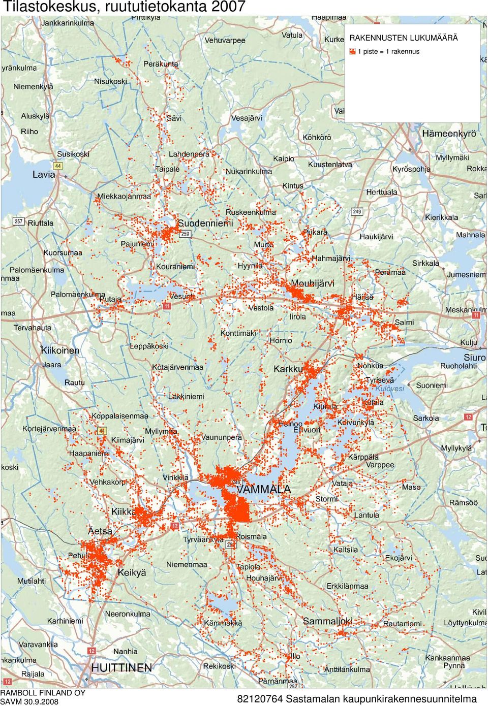 rakennus RAMBOLL FINLAND OY SAVM 30.9.