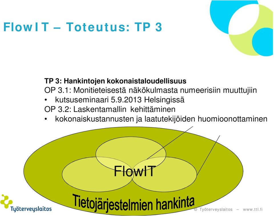 5.9.2013 Helsingissä OP 3.