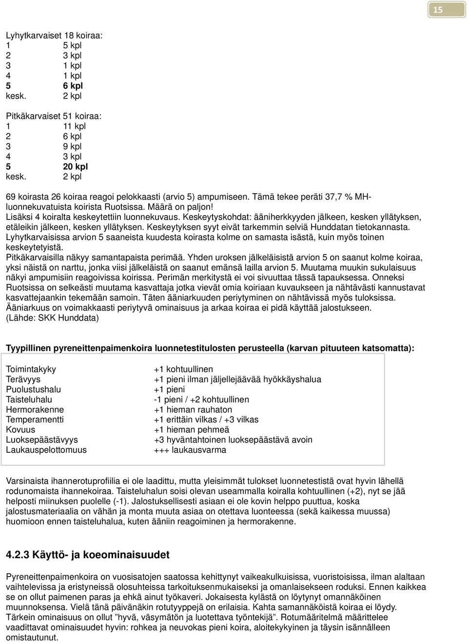 Keskeytyskohdat: ääniherkkyyden jälkeen, kesken yllätyksen, etäleikin jälkeen, kesken yllätyksen. Keskeytyksen syyt eivät tarkemmin selviä Hunddatan tietokannasta.