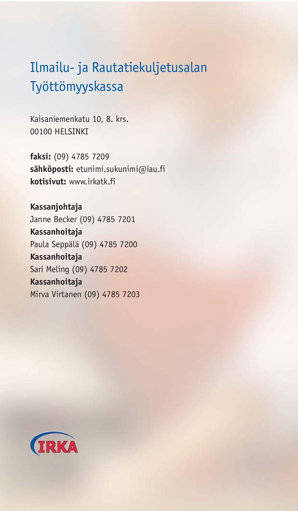 fi kotisivut: www.irkatk.