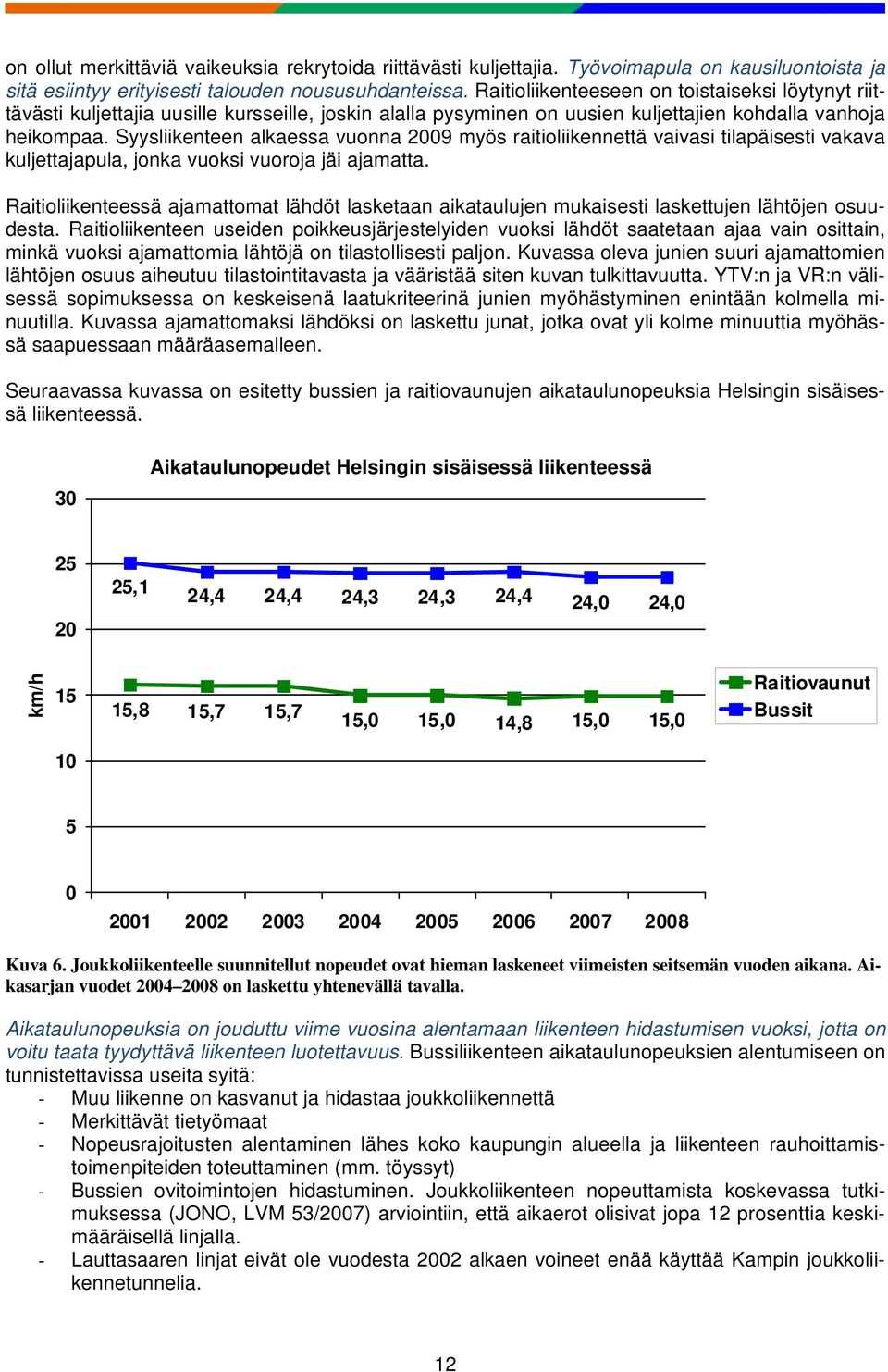 Syysliikenteen alkaessa vuonna 2009 myös raitioliikennettä vaivasi tilapäisesti vakava kuljettajapula, jonka vuoksi vuoroja jäi ajamatta.