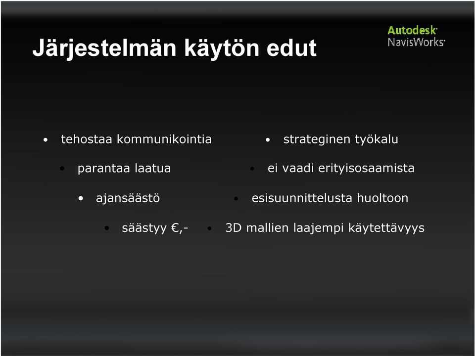 strateginen työkalu ei vaadi erityisosaamista