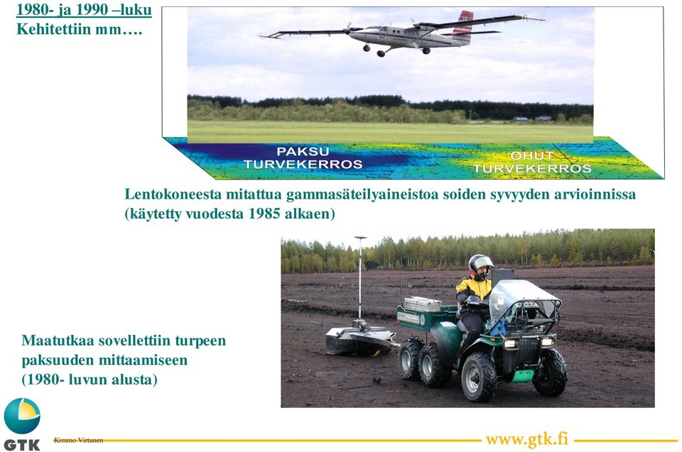 syvyyden arvioinnissa (käytetty vuodesta 1985 alkaen)