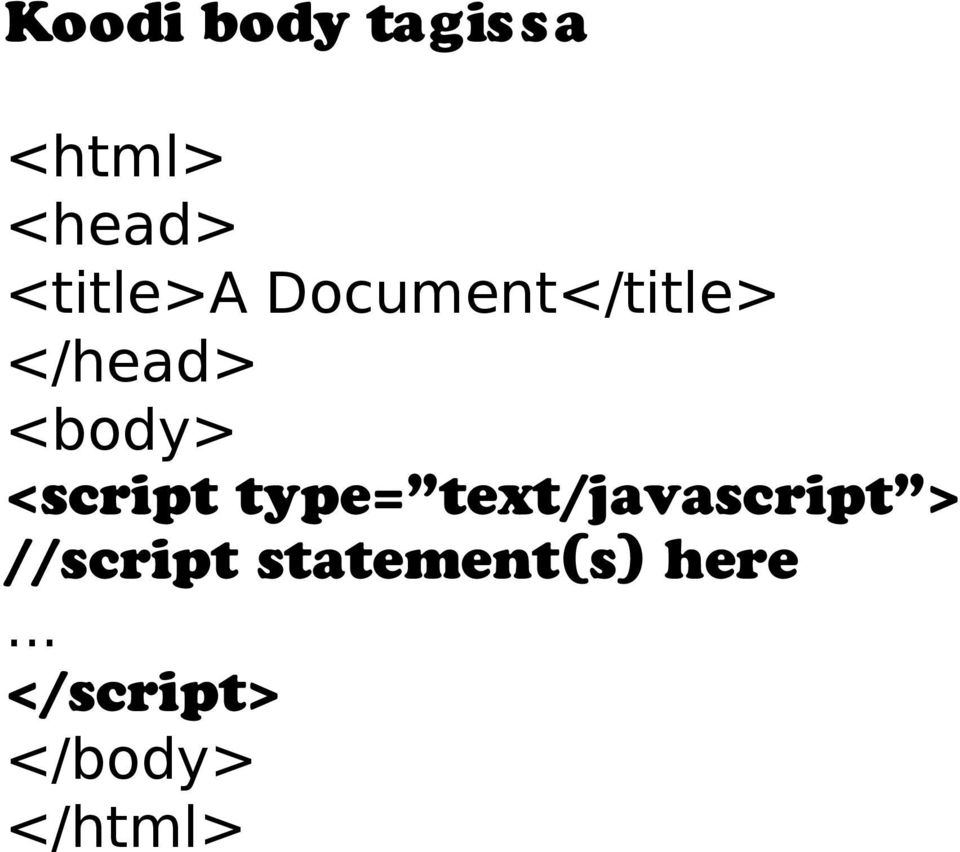 <script type= text/javascript > //script