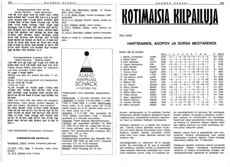 Kh2 Dd6+ 27.g3 D16 28.Dh3+ Ke7 29.Kg2 b6 30.eS Dg6 31.Dh4+ Kd7 32.Da4+ De6+ 33.Dxc6+ Kxe6 34.14 Td8 3S.Tc3+ Kd7 36.Td3+ Ke7 37.Txd8 Kxd8 38.Kf3 bs 39.Ke4 cs 40.fS c4 41.Kd4 Ke7 42.g4 f6 43.e6 Kd6 44.