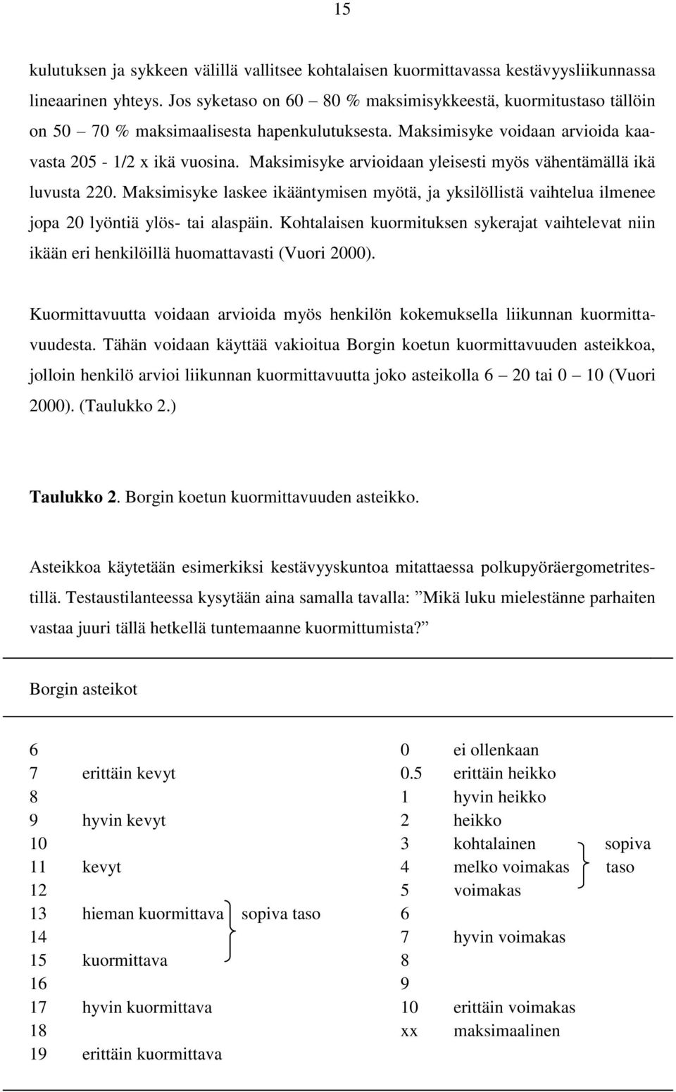 Maksimisyke arvioidaan yleisesti myös vähentämällä ikä luvusta 220. Maksimisyke laskee ikääntymisen myötä, ja yksilöllistä vaihtelua ilmenee jopa 20 lyöntiä ylös- tai alaspäin.