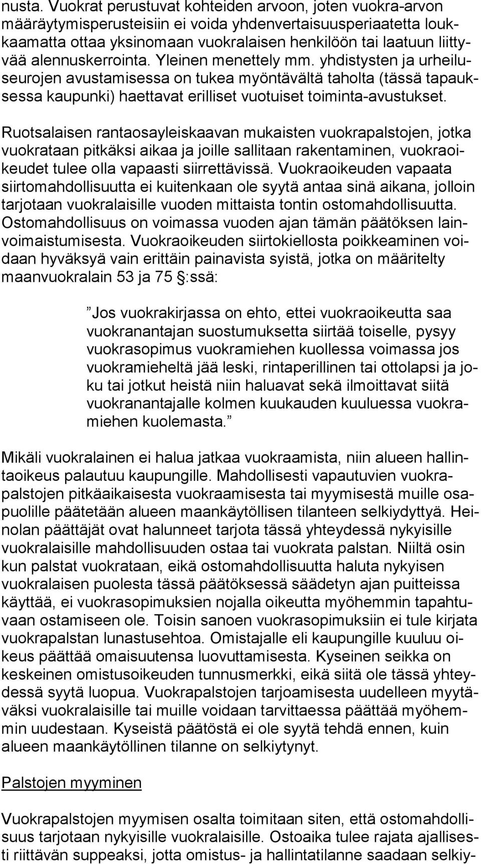 tyvää alennuskerrointa. Yleinen menettely mm.