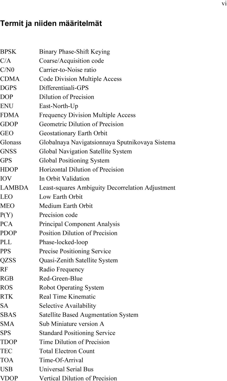 Geometric Dilution of Precision Geostationary Earth Orbit Globalnaya Navigatsionnaya Sputnikovaya Sistema Global Navigation Satellite System Global Positioning System Horizontal Dilution of Precision