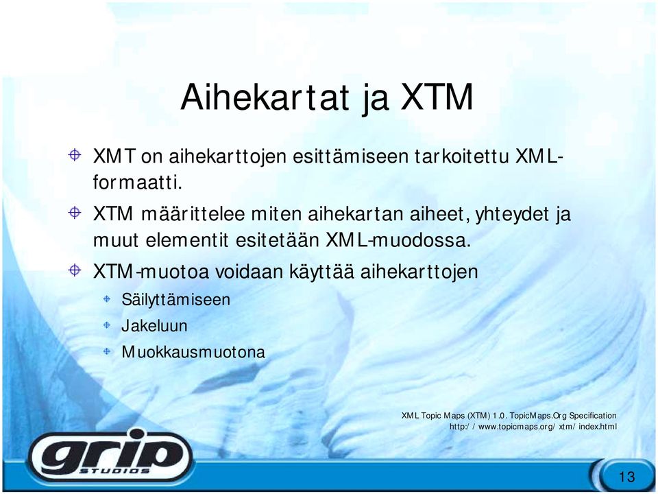 XML-muodossa.