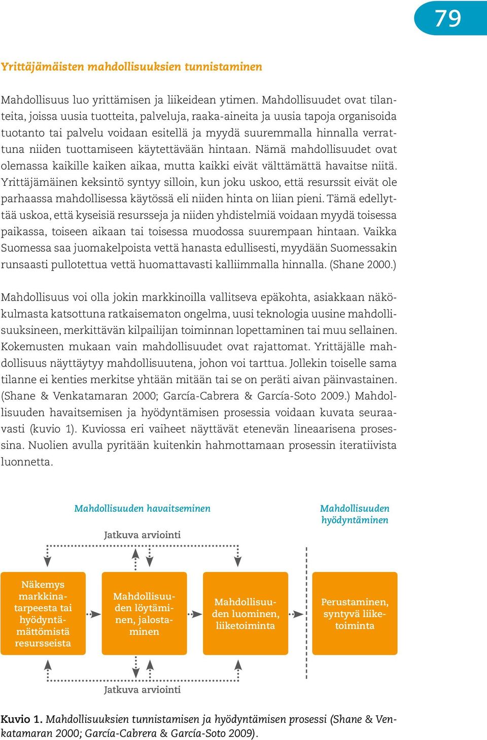 tuottamiseen käytettävään hintaan. Nämä mahdollisuudet ovat olemassa kaikille kaiken aikaa, mutta kaikki eivät välttämättä havaitse niitä.