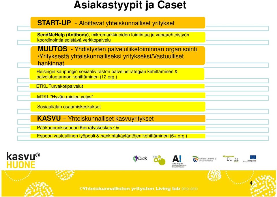 kaupungin sosiaaliviraston palvelustrategian kehittäminen & palvelutuotannon kehittäminen (12 org.