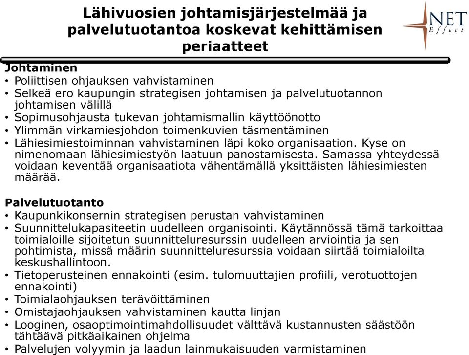 Tietoperusteinen ennakointi (esim.