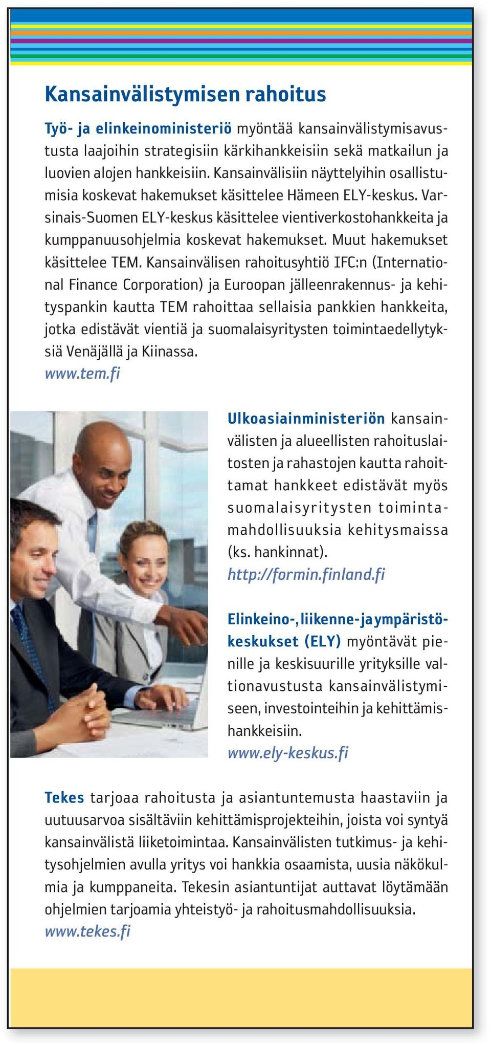 Muut hakemukset käsittelee TEM.