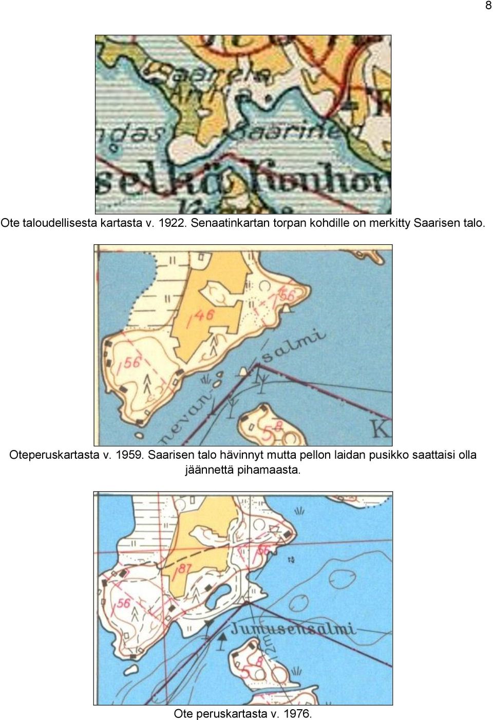 Oteperuskartasta v. 1959.