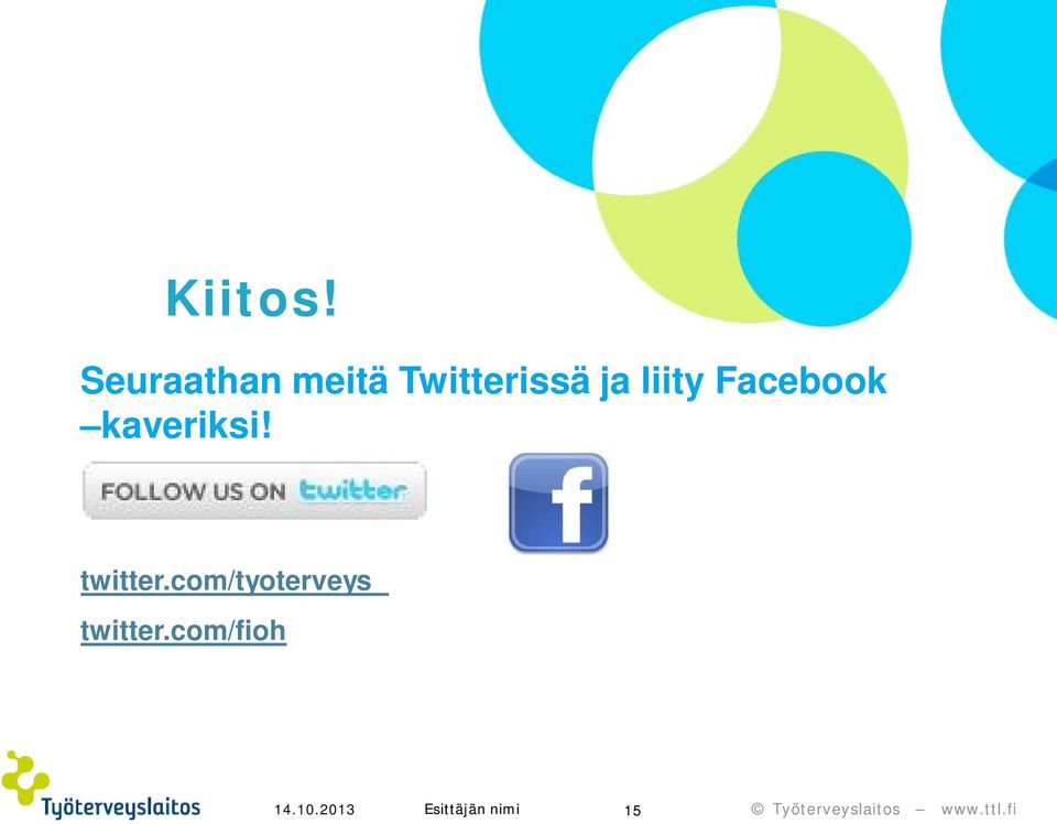 liity Facebook kaveriksi! twitter.