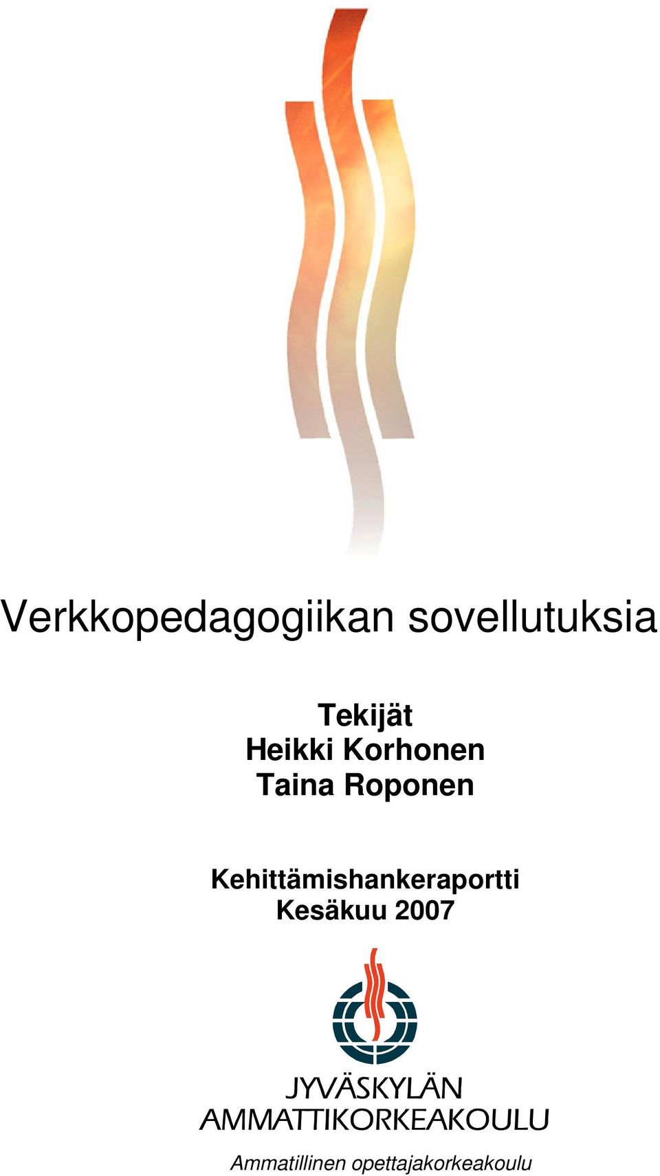 Roponen Kehittämishankeraportti