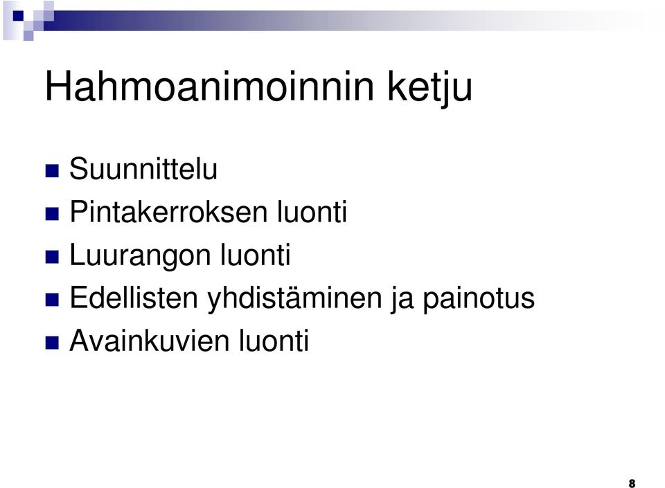 luonti Luurangon luonti