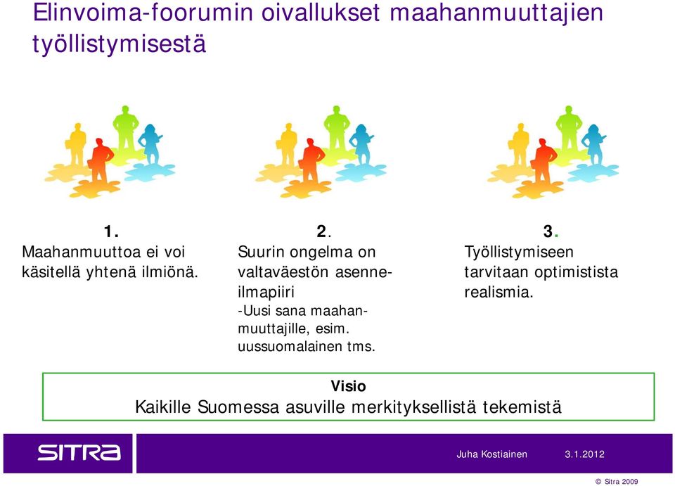 Suurin ongelma on valtaväestön asenneilmapiiri -Uusi sana maahanmuuttajille, esim.