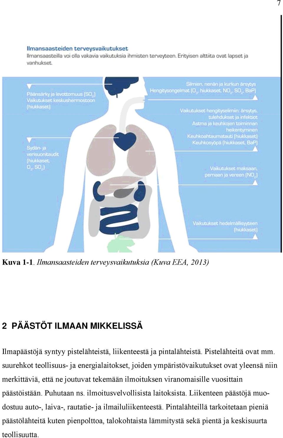 Pistelähteitä ovat mm.