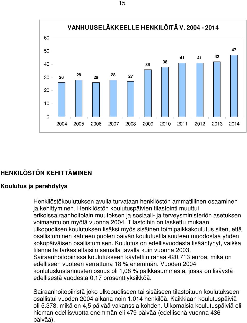 turvataan henkilöstön ammatillinen osaaminen ja kehittyminen.